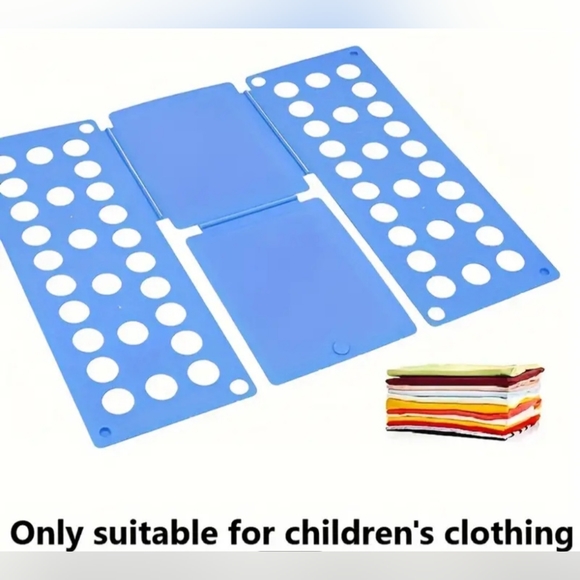 Kid's Clothes Folding Board Laundry Organizer T-Shirt Fast Fold - Picture 3 of 5